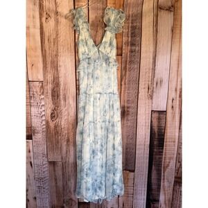 billy j sofia maxi dress 4 / Blue